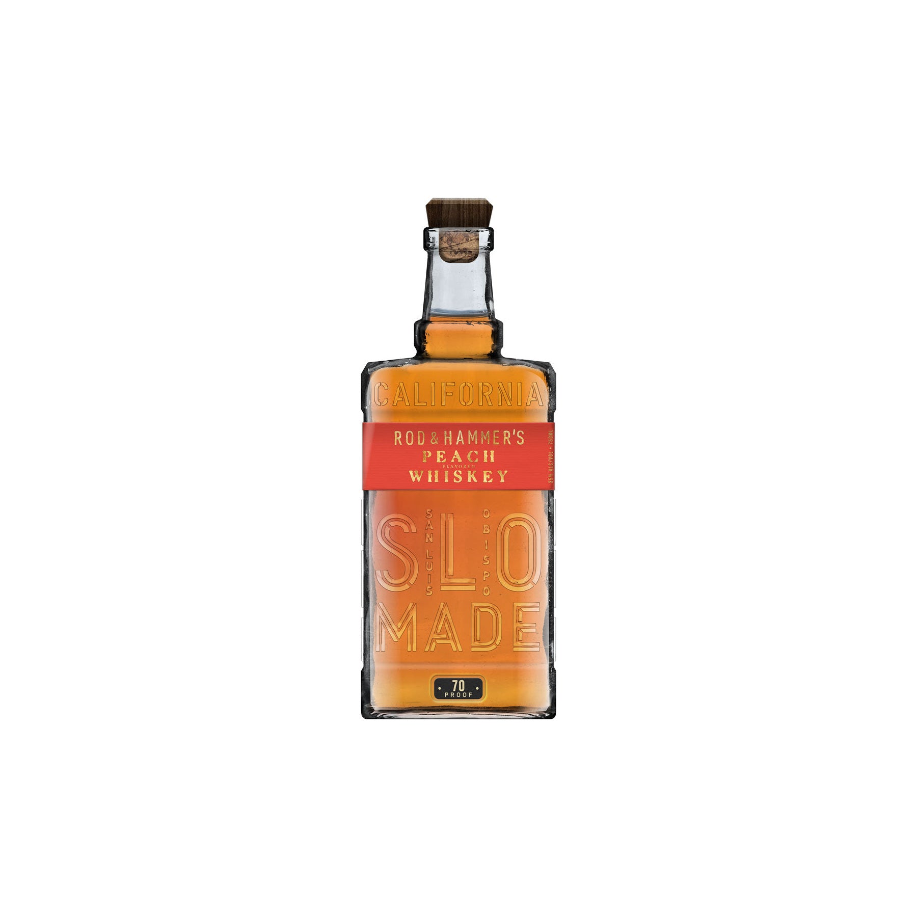 Rod & Hammer's Peach Whiskey 750ml - ForWhiskeyLovers.com