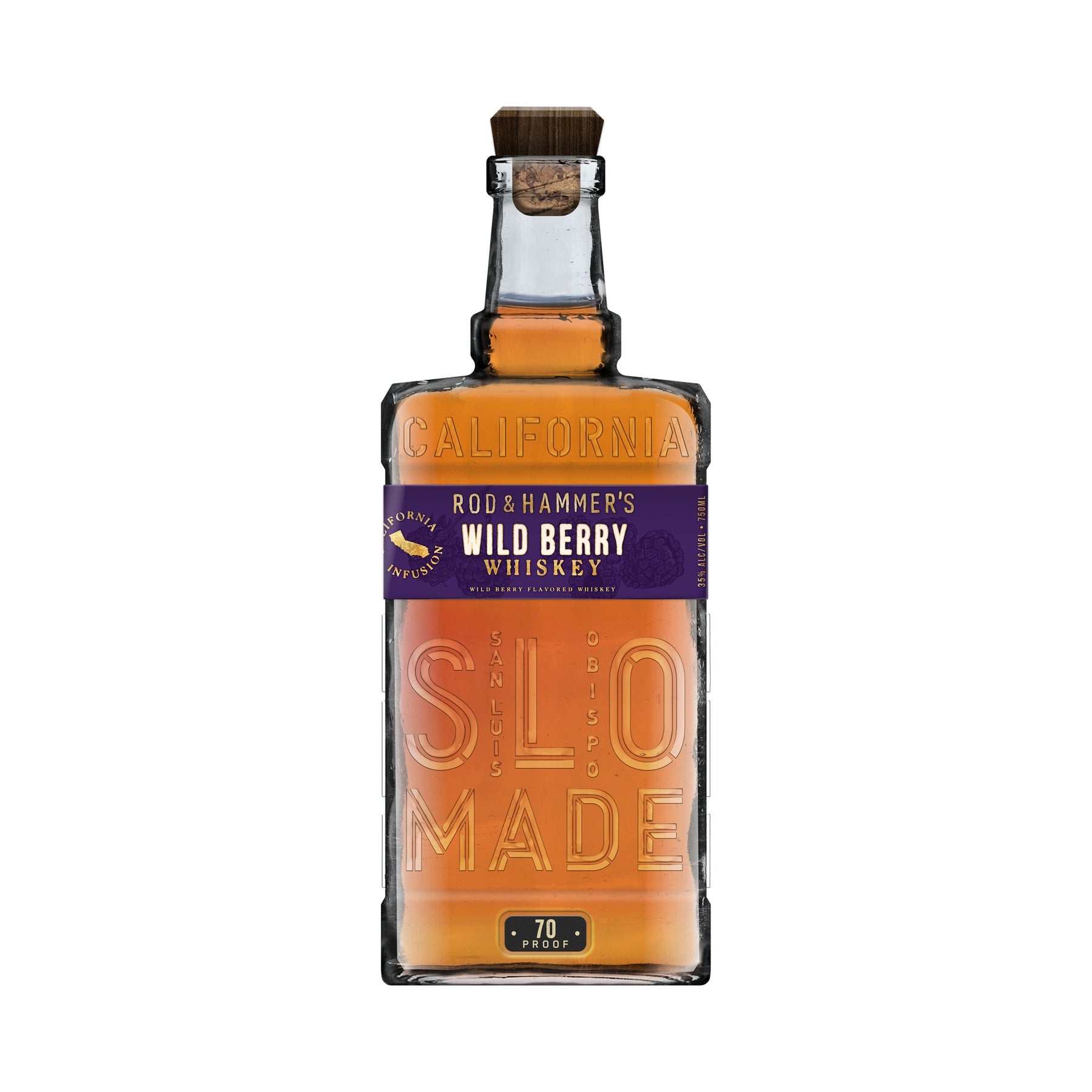 Rod & Hammer's SLO Stills Wild Berry Whiskey 750ml - ForWhiskeyLovers.com
