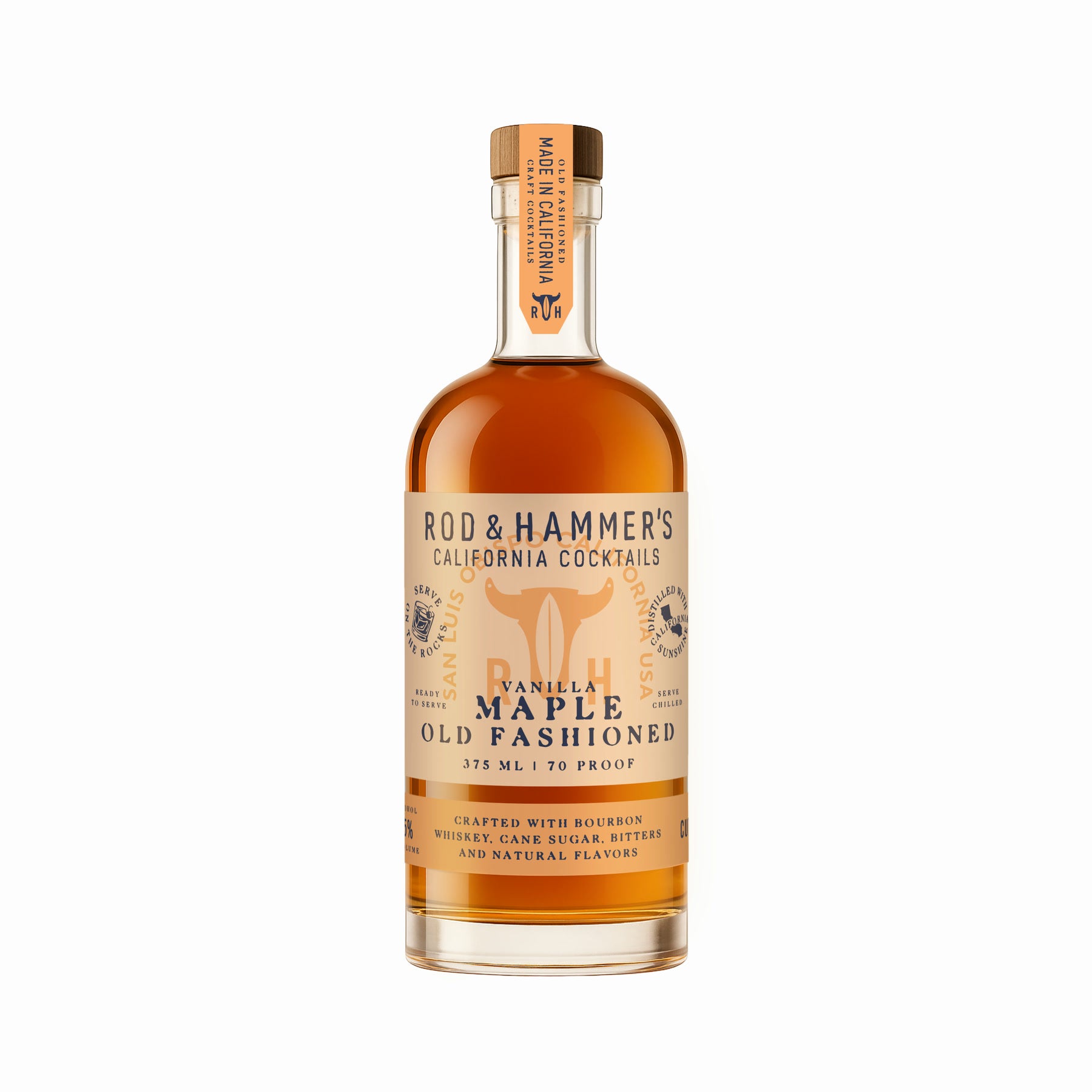 Rod & Hammer's Vanilla Maple Old Fashioned 375ml - ForWhiskeyLovers.com