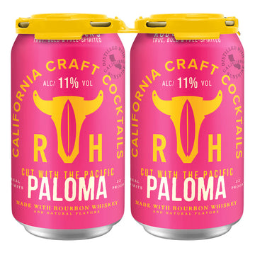 Rod & Hammer's Whiskey Paloma Canned Cocktail 4 Pack 12oz - ForWhiskeyLovers.com