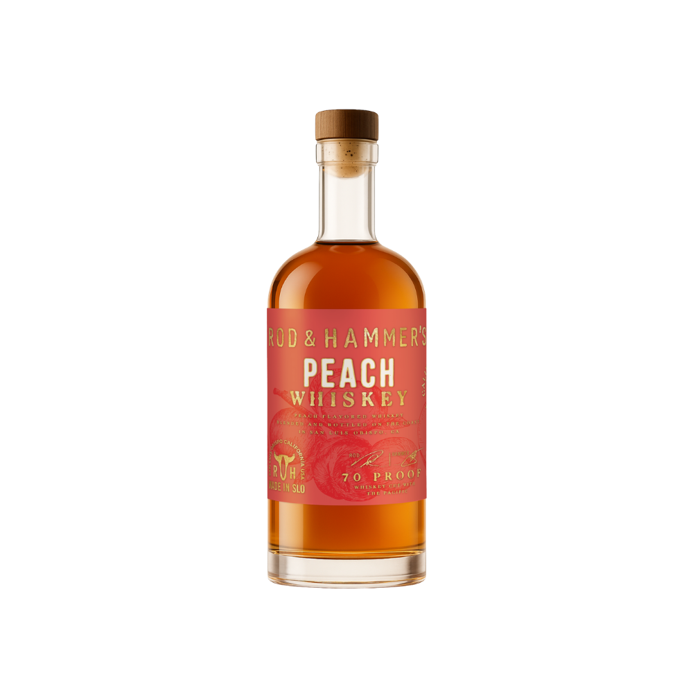 Rod and Hammers Peach 70 Proof 375ml - ForWhiskeyLovers.com