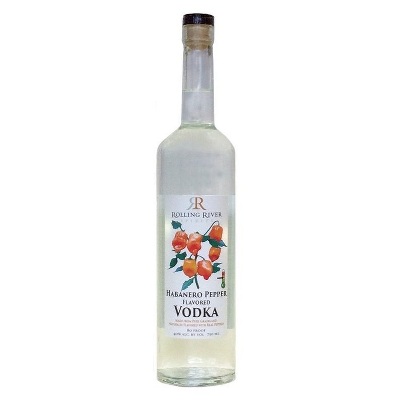 Rolling River Hot Habanero Pepper Flavored Vodka - ForWhiskeyLovers.com