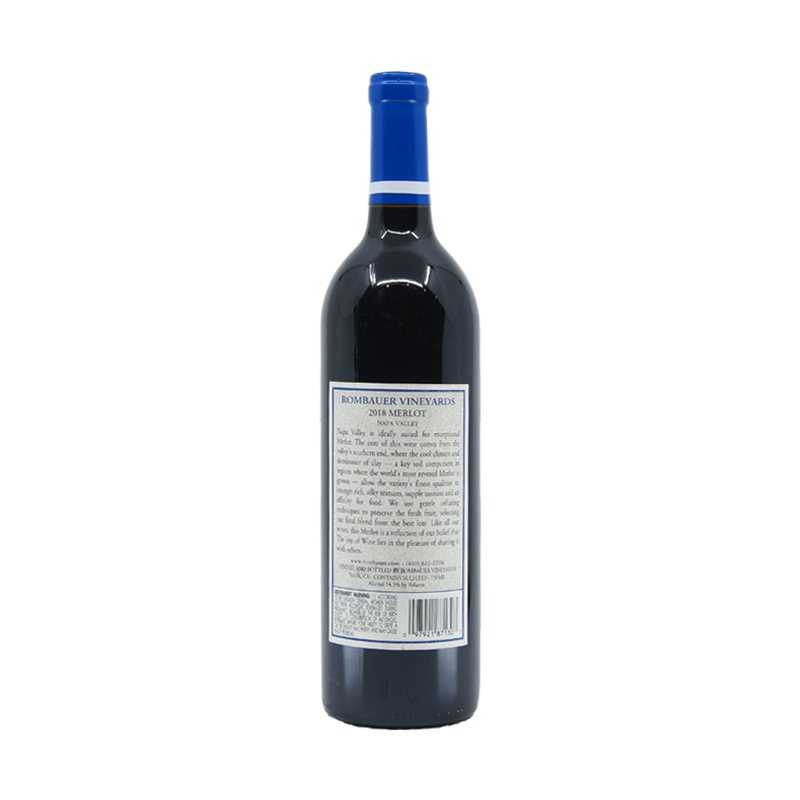 Rombauer Napa Valley Merlot 2018 - ForWhiskeyLovers.com