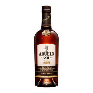 Ron Abuelo Añejo XII Años Two Oaks Rum 750ml - ForWhiskeyLovers.com