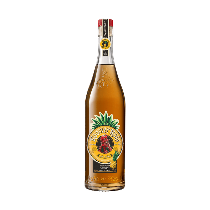 Rooster Rojo Smoked Pineapple Anejo Tequila - ForWhiskeyLovers.com