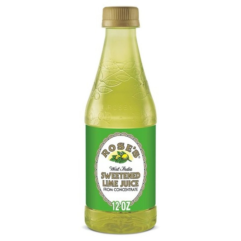 Rose's Sweetened Lime Juice 12oz - ForWhiskeyLovers.com
