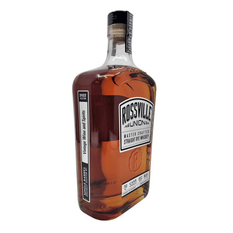Rossville Union Master Crafted Private Selection Single Barrel Straight Rye Whiskey - ForWhiskeyLovers.com