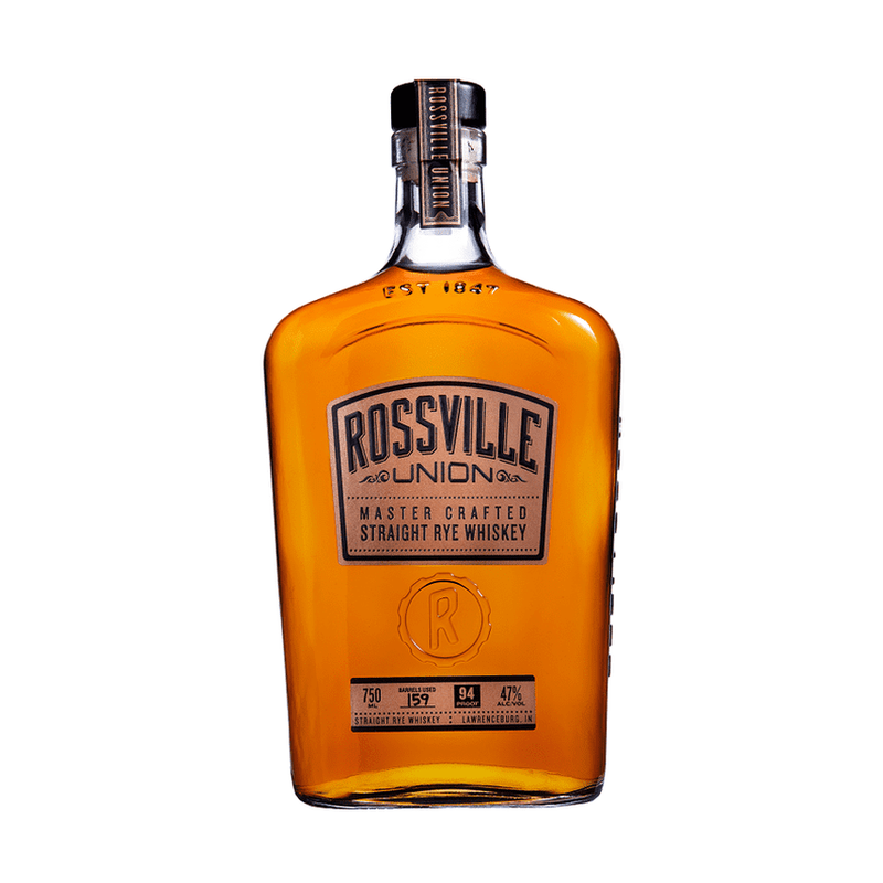 Rossville Union Master Crafted Straight Rye Whiskey - ForWhiskeyLovers.com
