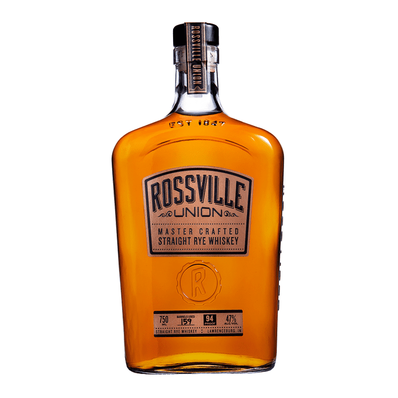 Rossville Union Master Crafted Straight Rye Whiskey - ForWhiskeyLovers.com