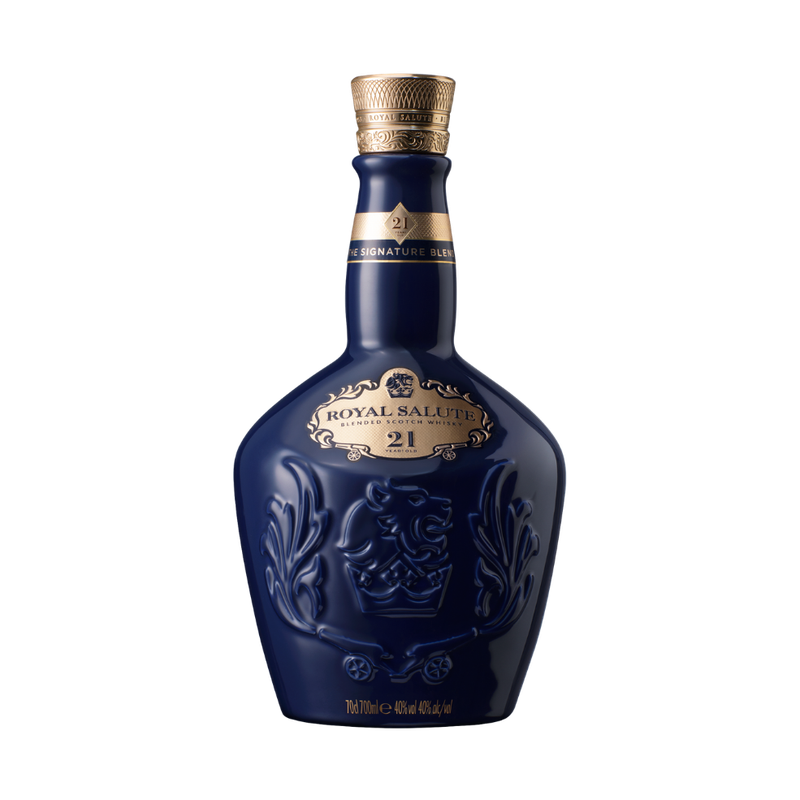 Royal Salute 21 Year Old Blended Scotch Whisky The Signature Blend - ForWhiskeyLovers.com