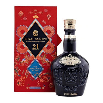 Royal Salute 21 Year Old 'Chinese New Year' Blended Scotch Whisky - ForWhiskeyLovers.com