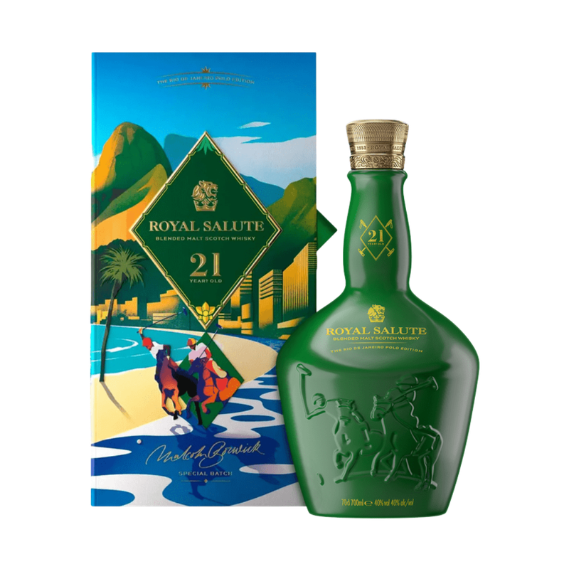 Royal Salute 21 Year Rio De Janeiro Polo Edition Blended Scotch Whisky - ForWhiskeyLovers.com