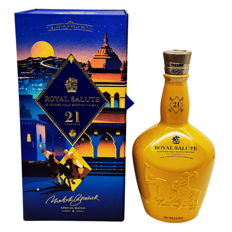 Royal Salute The Jodhpur Polo Edition 21 Years Old - ForWhiskeyLovers.com