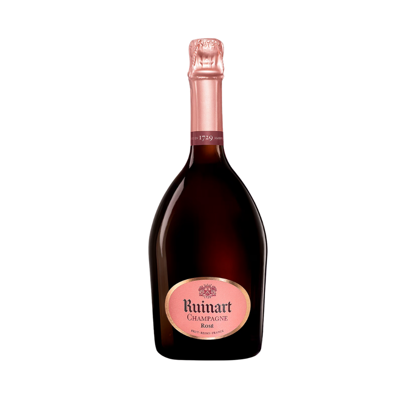 Ruinart Brut Rosé Champagne - Elegance & Freshness - ForWhiskeyLovers.com