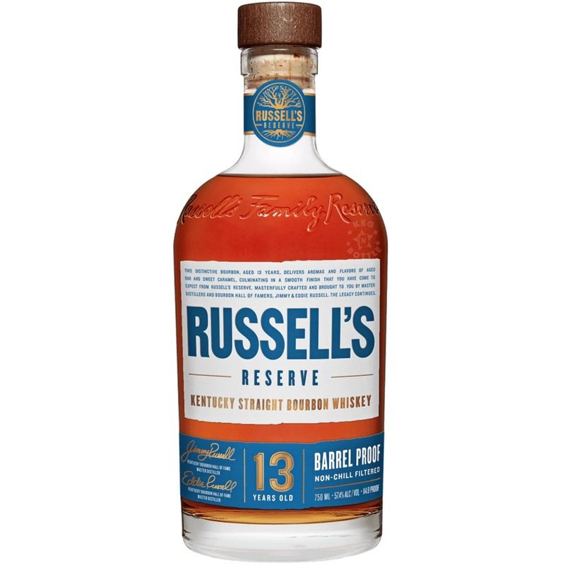 Russell's Reserve 13 Year Old Barrel Proof Kentucky Straight Bourbon Whiskey - ForWhiskeyLovers.com