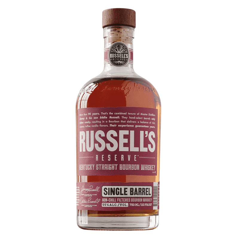 Russell's Reserve Bourbon Single Barrel 750ml - ForWhiskeyLovers.com