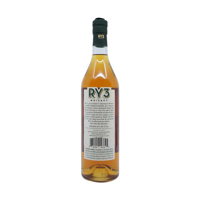 Ry3 Rye Whiskey - ForWhiskeyLovers.com