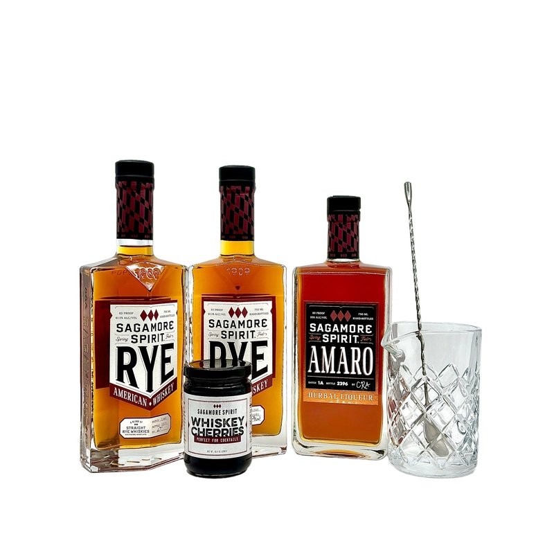 Sagamore 'Black Manhattan' Cocktail Kit - ForWhiskeyLovers.com