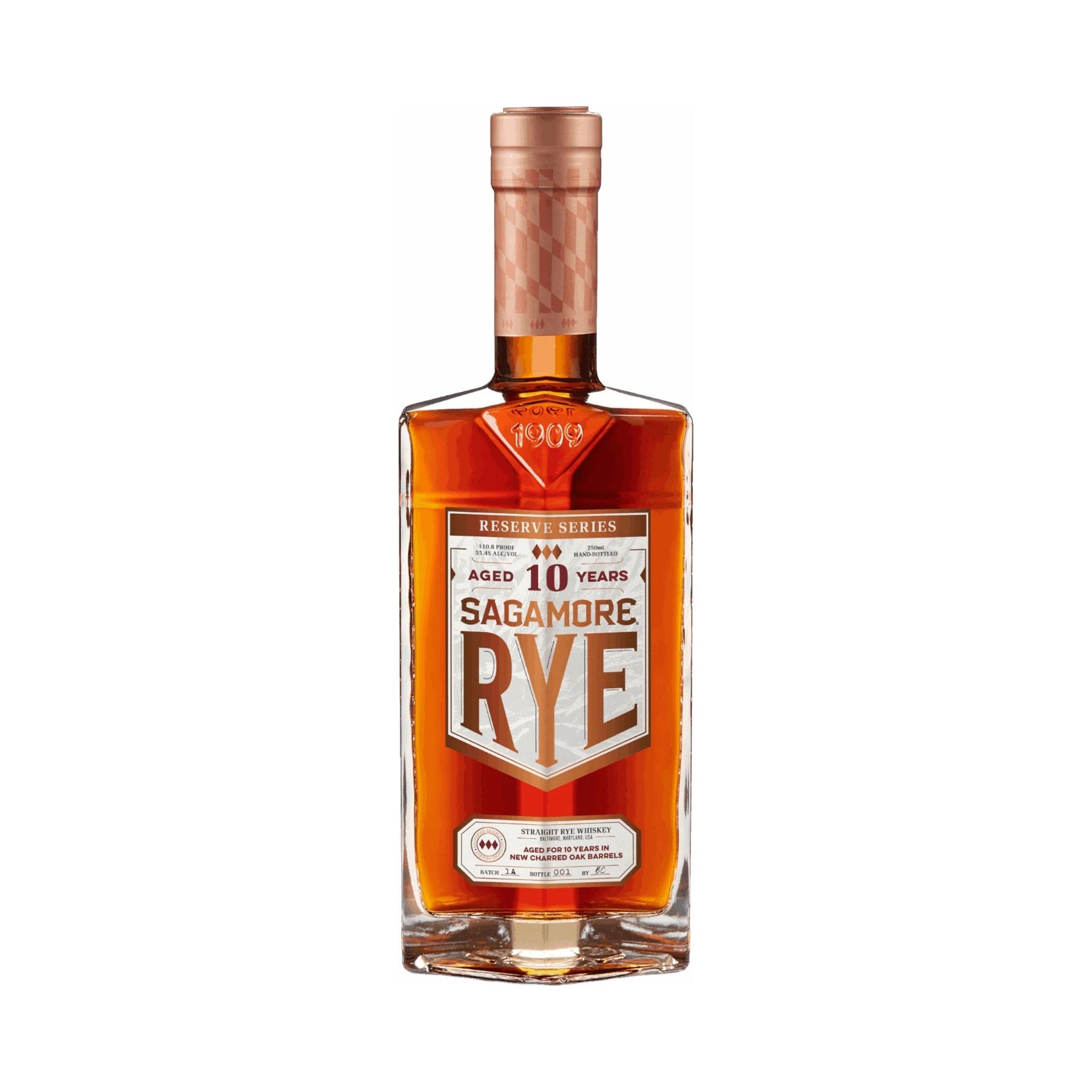 Sagamore Spirit Reserve Series 10 Year Old Straight Rye Whiskey 750ml - ForWhiskeyLovers.com