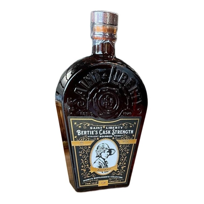 Saint Liberty Bertie's Cask Strength Straight Bourbon Whiskey - ForWhiskeyLovers.com