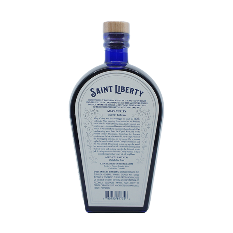 Saint Liberty 'Mary's Four Grain' Straight Bourbon Whiskey - ForWhiskeyLovers.com