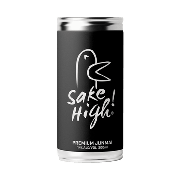 Sake High Junmai 200ml Can - ForWhiskeyLovers.com