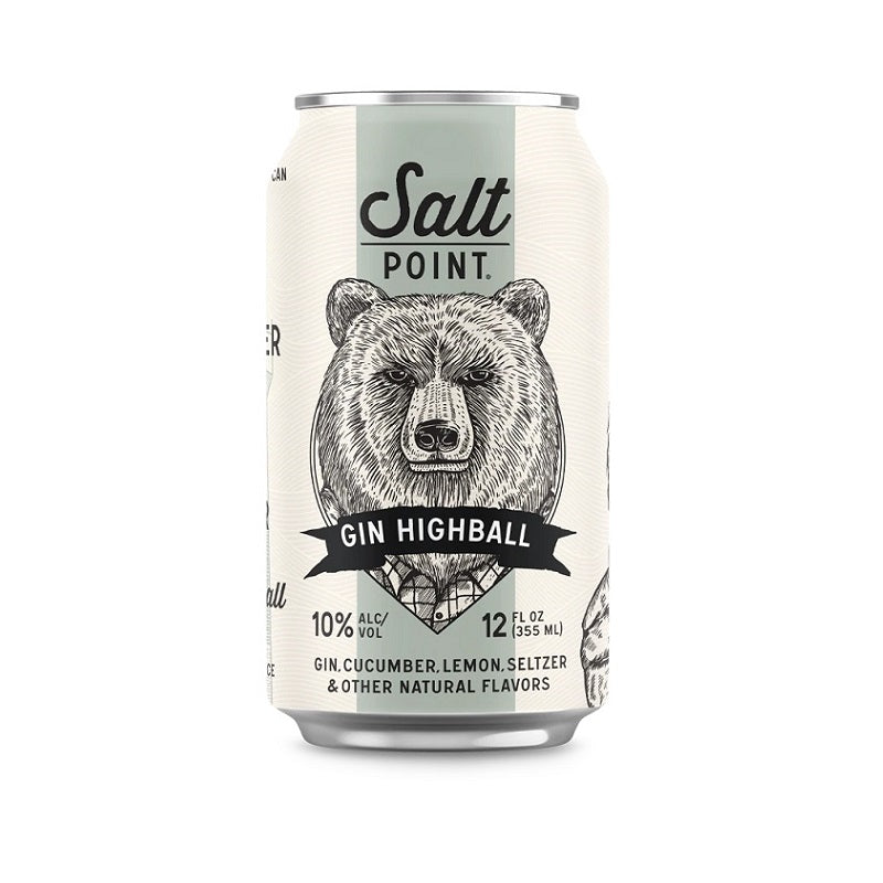 Salt Point Gin Highball Canned Cocktail 4-Pack - ForWhiskeyLovers.com