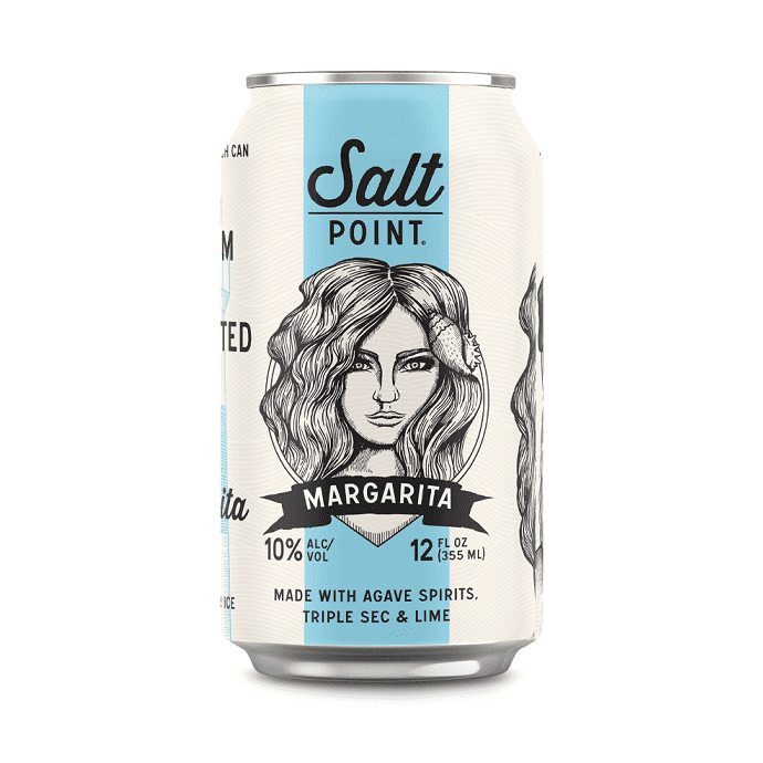 Salt Point Margarita Canned Cocktail 4-Pack - ForWhiskeyLovers.com