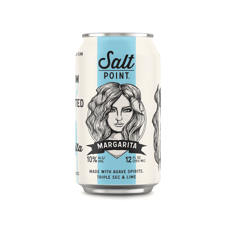 Salt Point Margarita Canned Cocktail 4-Pack - ForWhiskeyLovers.com
