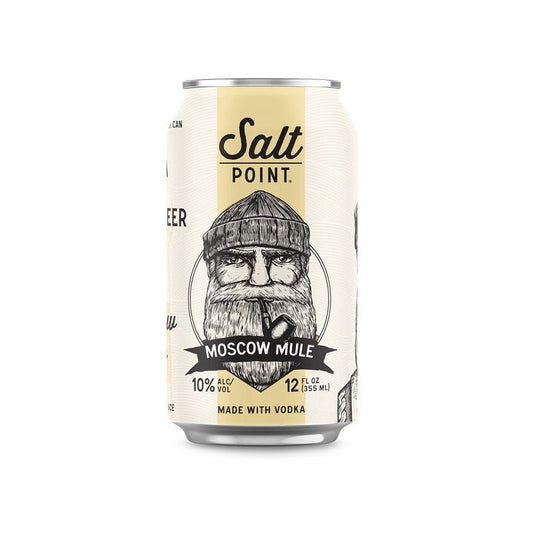 Salt Point Moscow Mule Canned Cocktail 4-Pack - ForWhiskeyLovers.com