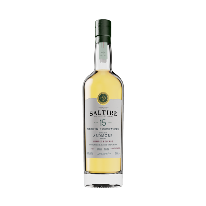 Saltire Rare Malt Ardmore 15 Year Old Single Cask Single Malt Scotch Whisky Cask #10004503B - ForWhiskeyLovers.com