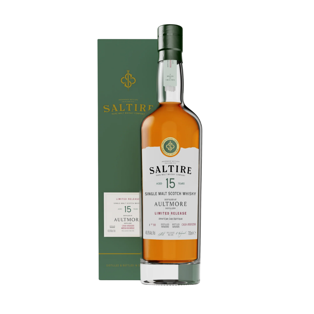 Saltire Rare Malt Aultmore 15 Year Old Single Cask Single Malt Scotch Whisky Cask #301239 - ForWhiskeyLovers.com
