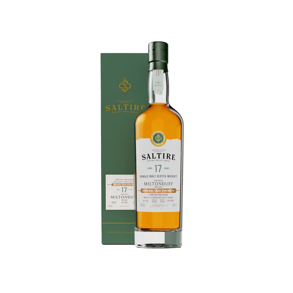 Saltire Rare Malt Miltonduff 17 Year Old Single Cask Single Malt Scotch Whisky Cask #900573 - ForWhiskeyLovers.com
