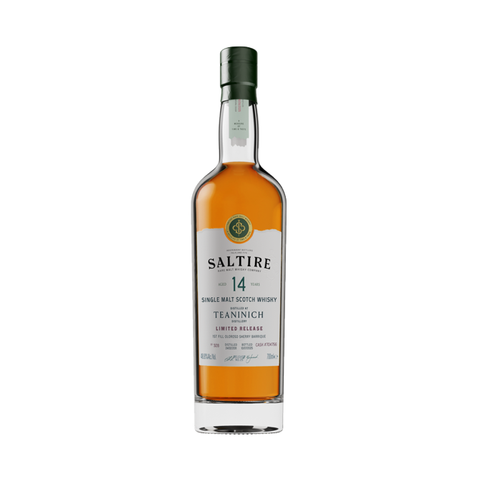 Saltire Rare Malt Teaninich 14 Year Old Single Cask Single Malt Scotch Whisky Cask #704756 - ForWhiskeyLovers.com