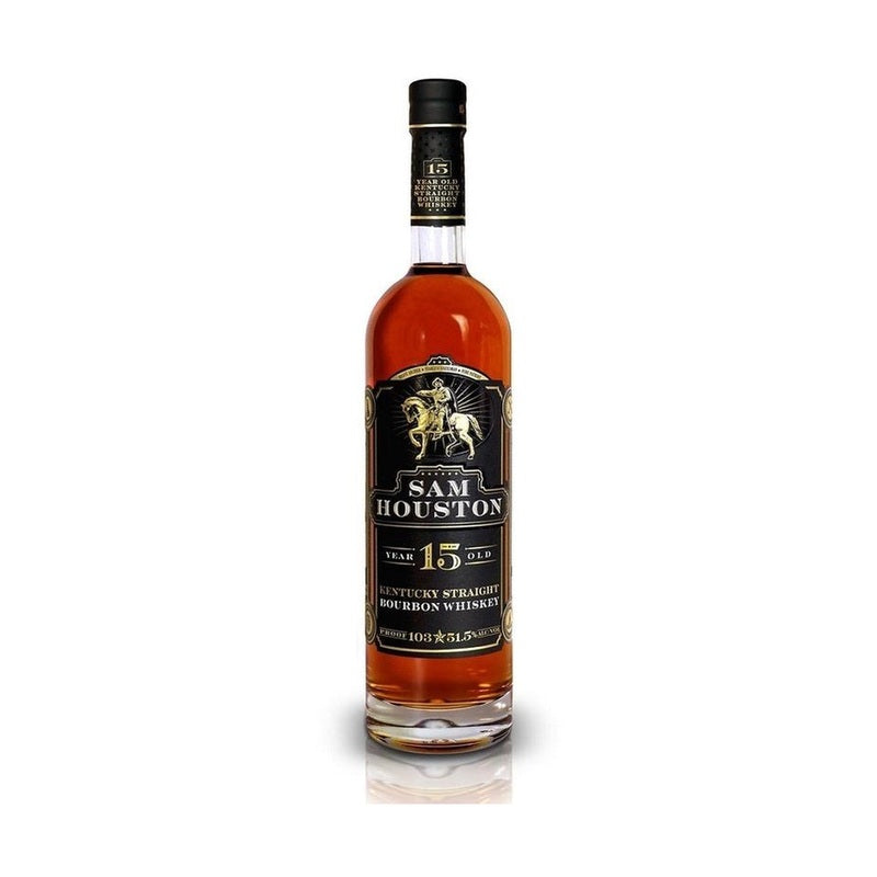 Sam Houston 15 Year Old Kentucky Straight Bourbon Whiskey - ForWhiskeyLovers.com