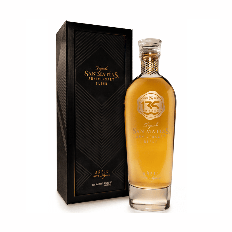 San Mat¡as 135 Anniversary Blend Anejo Tequila - ForWhiskeyLovers.com