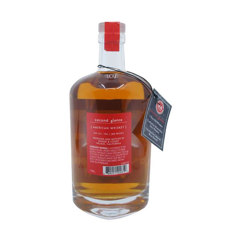 Savage & Cooke 'Second Glance' American Whiskey - ForWhiskeyLovers.com
