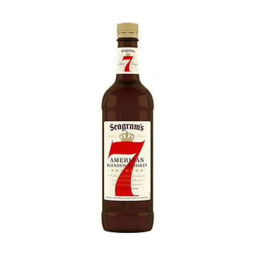 Seagram's Blended American Whiskey 7 Crown 80 1L - ForWhiskeyLovers.com