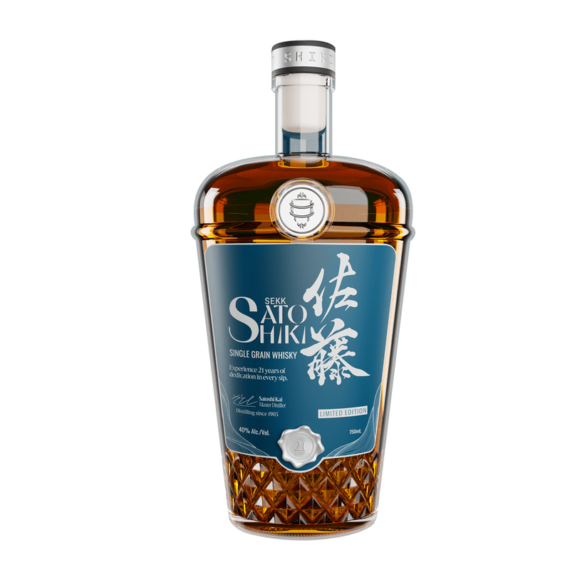 Sekk Sato Shiki 21 Year Old Single Grain Whiskey - ForWhiskeyLovers.com