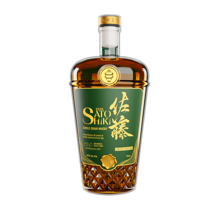 Sekk Sato Shiki 41 Year Old Single Grain Whiskey - ForWhiskeyLovers.com