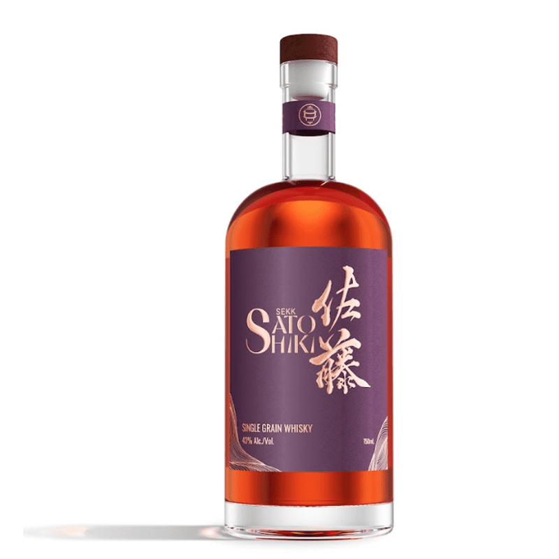 Sekk Sato Shiki Single Grain Japanese Whisky - ForWhiskeyLovers.com