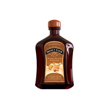 Select Club Peanut Butter & Banana Whisky Cream Liqueur 750ml - ForWhiskeyLovers.com