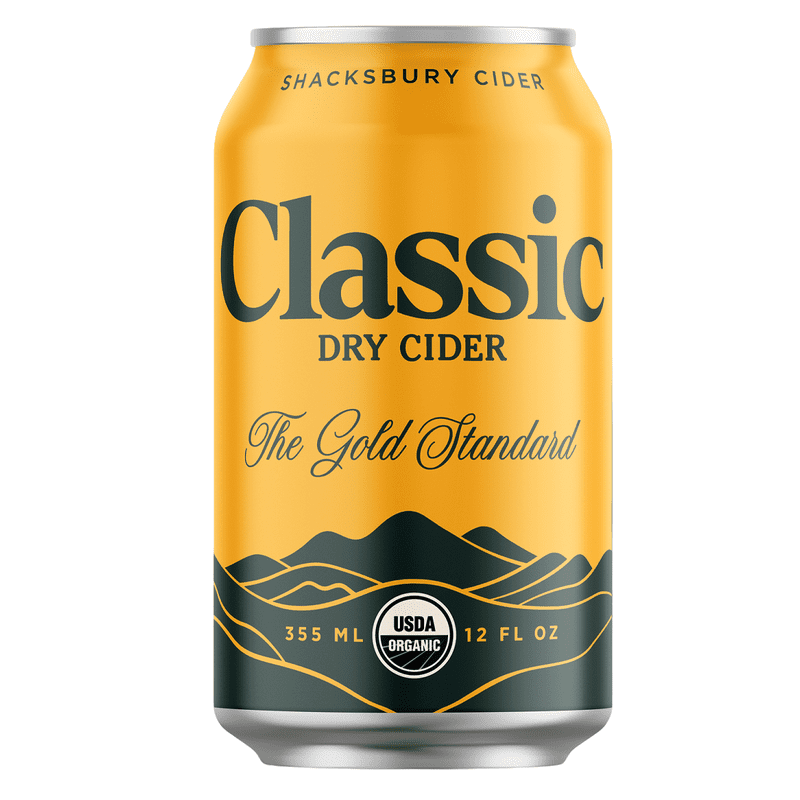Shacksbury 'Classic' Dry Cider 4-Pack - ForWhiskeyLovers.com