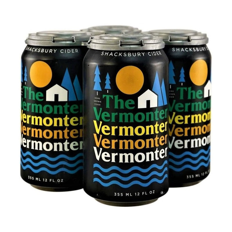 Shacksbury 'The Vermonter' Cider 4-Pack - ForWhiskeyLovers.com