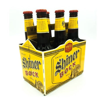 Shiner Bock Beer 6-Pack Bottle - ForWhiskeyLovers.com