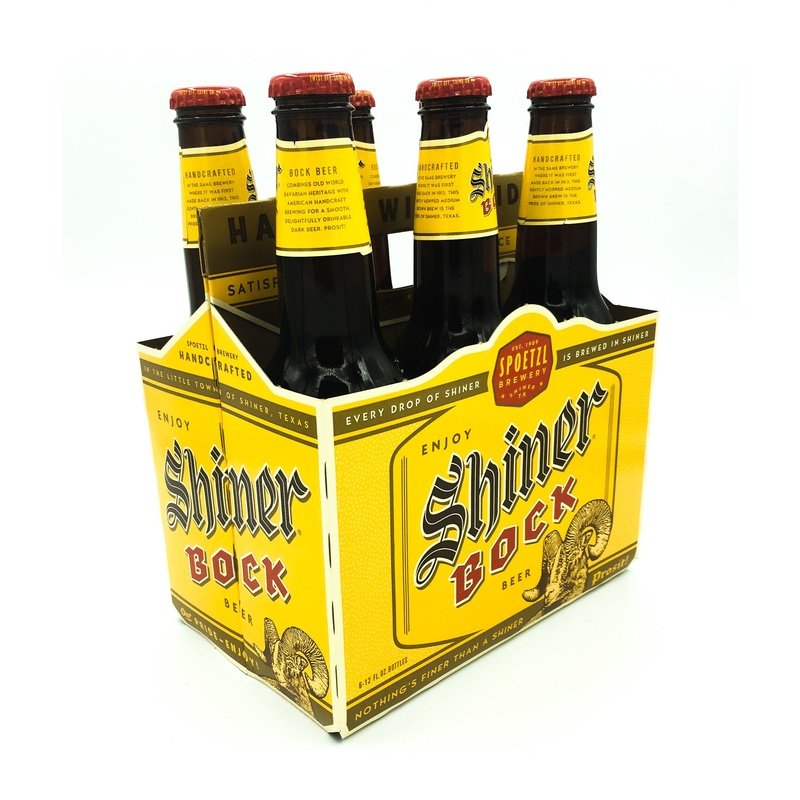 Shiner Bock Beer 6-Pack Bottle - ForWhiskeyLovers.com