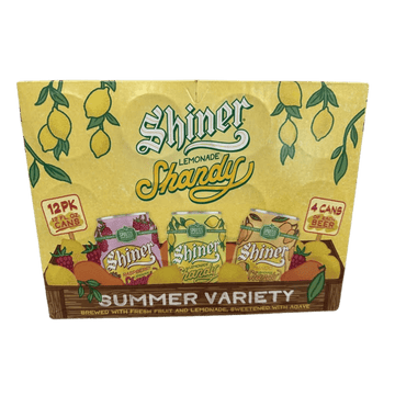 Shiner Lemonade Shandy Variety 12-pack Cans - ForWhiskeyLovers.com