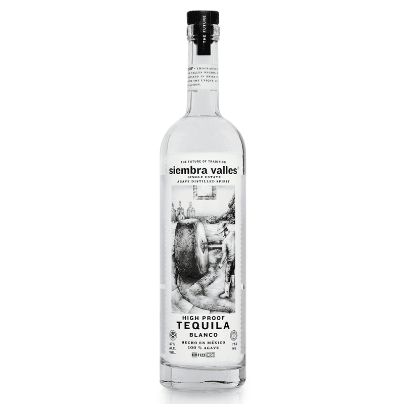 Siembra Valles Tahona High Proof Blanco Tequila - ForWhiskeyLovers.com