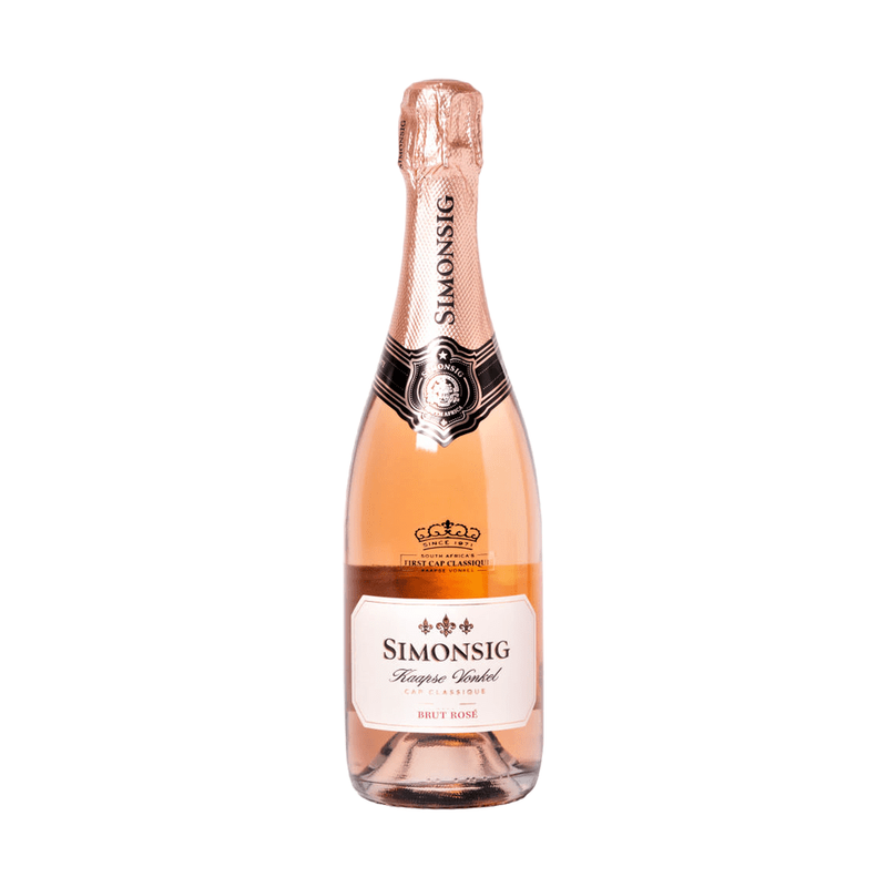 Simonsig Kaapse Vonkel Brut Ros‚ 2019 - ForWhiskeyLovers.com