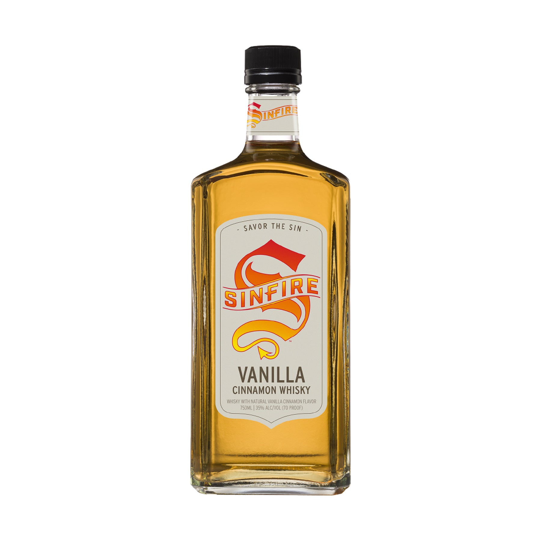 Sinfire Vanilla Cinnamon Whisky 750ml - ForWhiskeyLovers.com